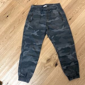 TNA Grey Camouflage Joggers
